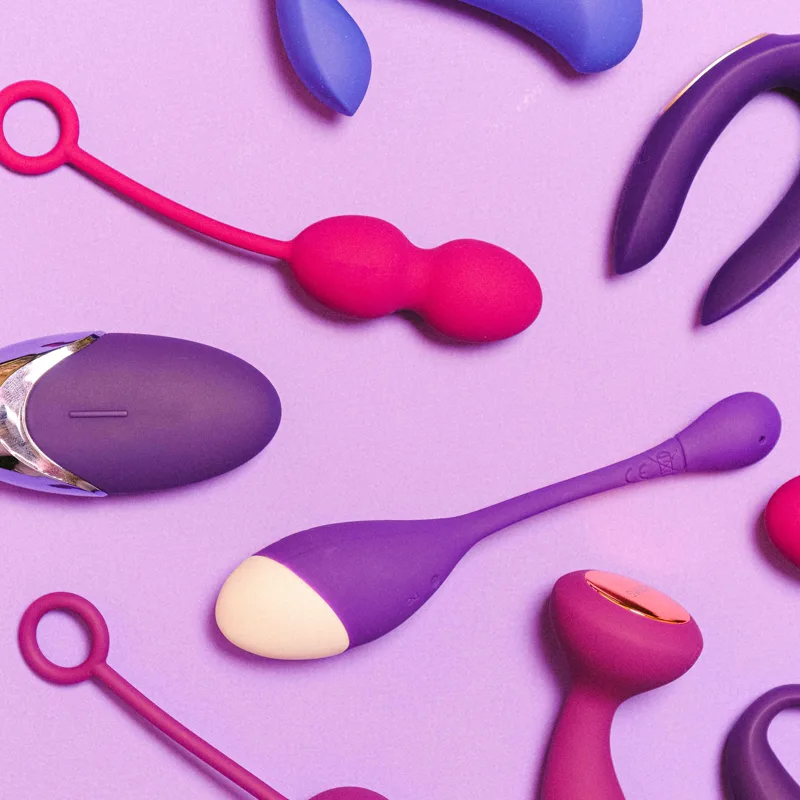 Vibrador curvo de silicona, motor de baja frecuencia